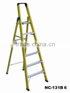 High strength GRP platform step with handrail NC-131B4