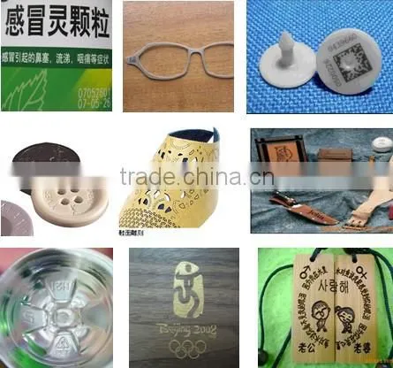 30W CO2 Laser Marking Printing Machine on nonmetals material