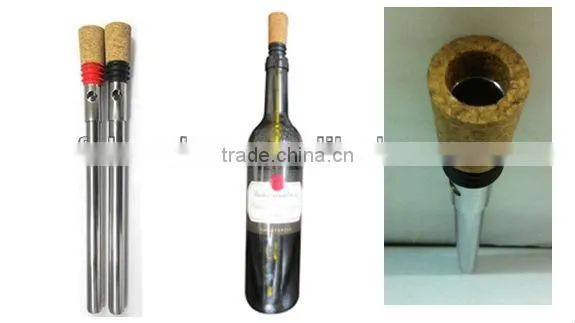 Wine accessories reusable stainless steel beer chill household supplier