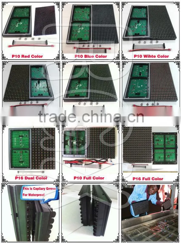RGX P10 red Moving Message Board, gprs led messger board