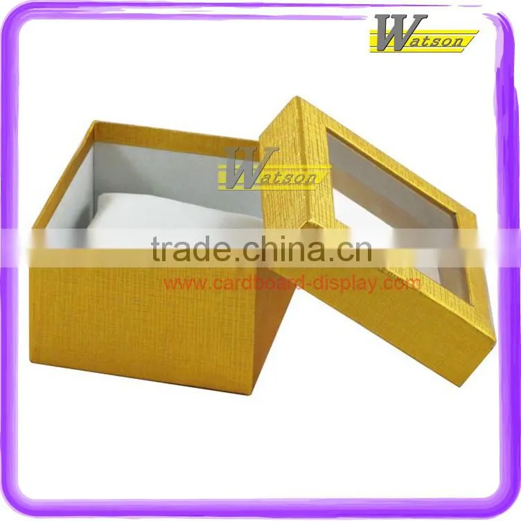 Watches Gift Box with PVC window and Pillow