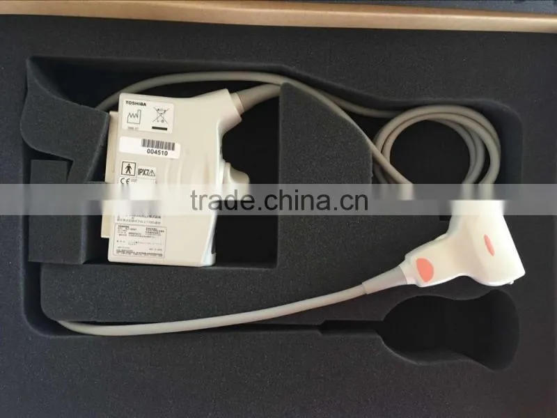 used Toshiba ultrasound linear probe PLT-805AT doppler color transducer
