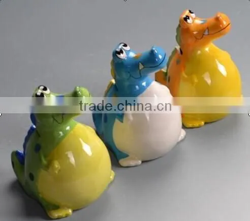 Dinosor shaped wholesale piggy bank