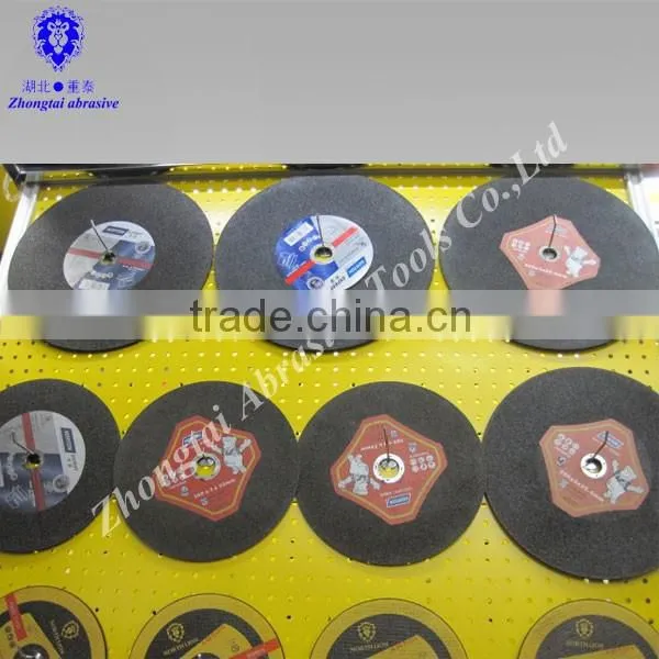 16#-120# 4''-7'' silicon carbide grooved sand disc/abrasive disc