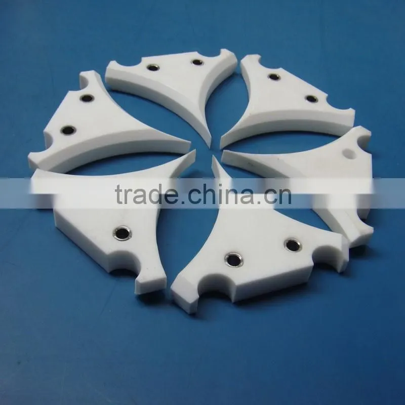 Hot sale engineering precision CNC machining plastic PTFE teflon slider block