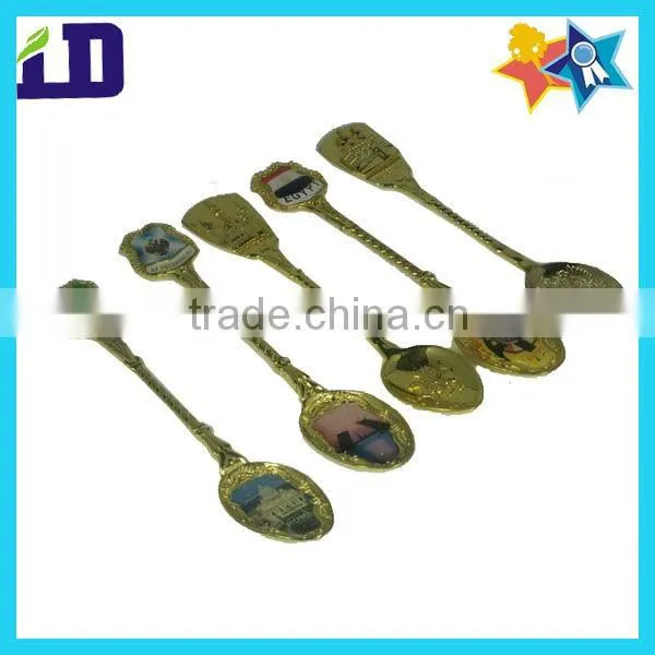 blank Metal Souvenir Spoons/ Silver Plater