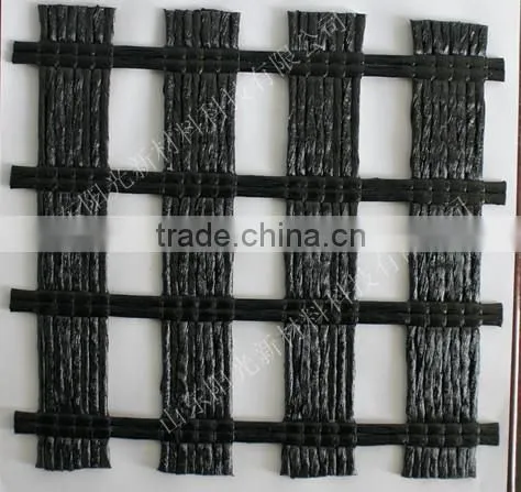 unaixial polyester geogrid retaining wall with CE SGS certification