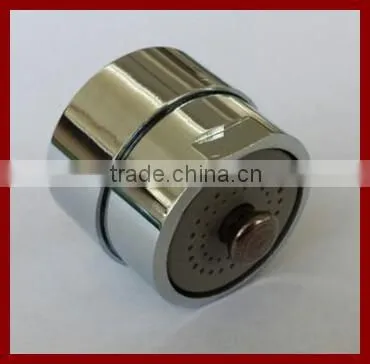 brass shell with plastic inner core kitchen Faucet aerator with swivel ball joint