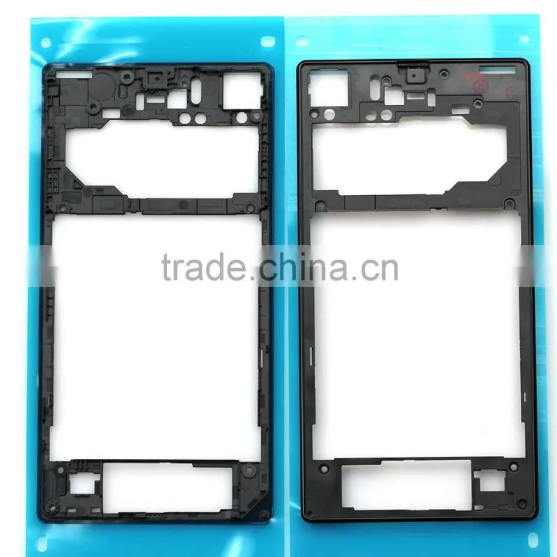 wholesale cell phone rear frame for sony z1 back bezel