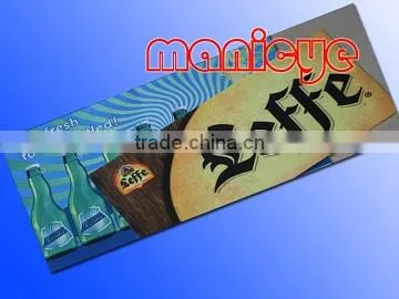 Printing nonwoven felt