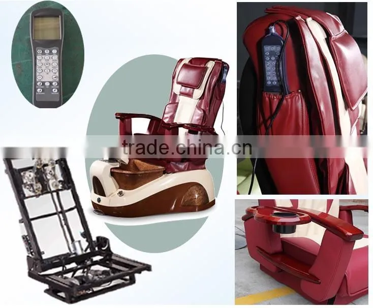 high quality magnetic pipless jet pedicure chair salon furniture