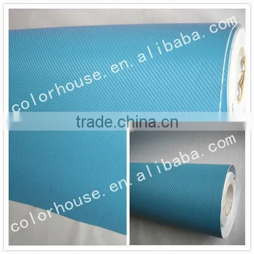 3D calendered carbon fiber water transfer film