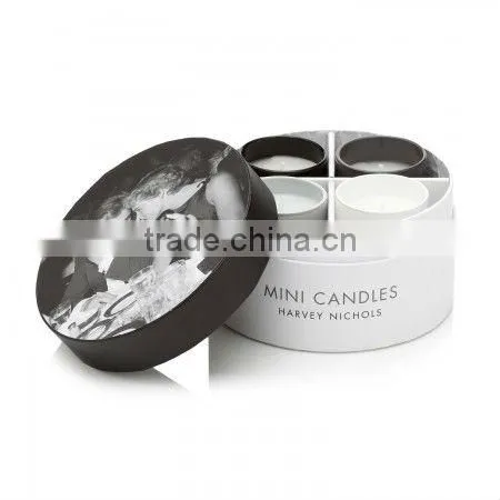 High qualtity Kraft Round candle box