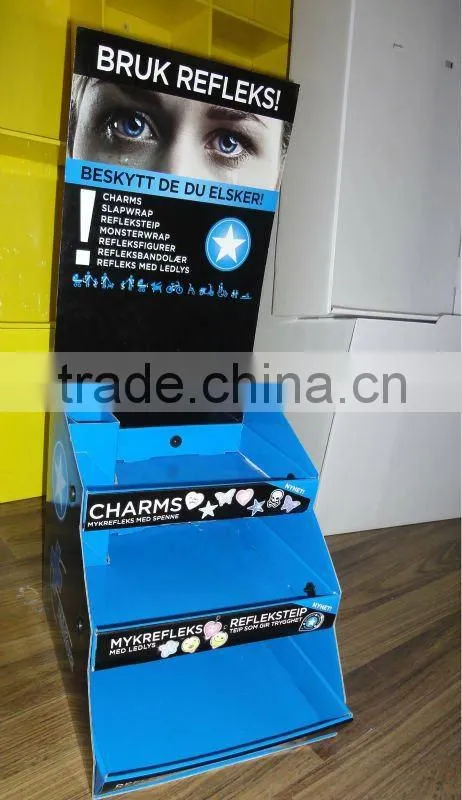 Paper display stand, Full colour print at all sides.