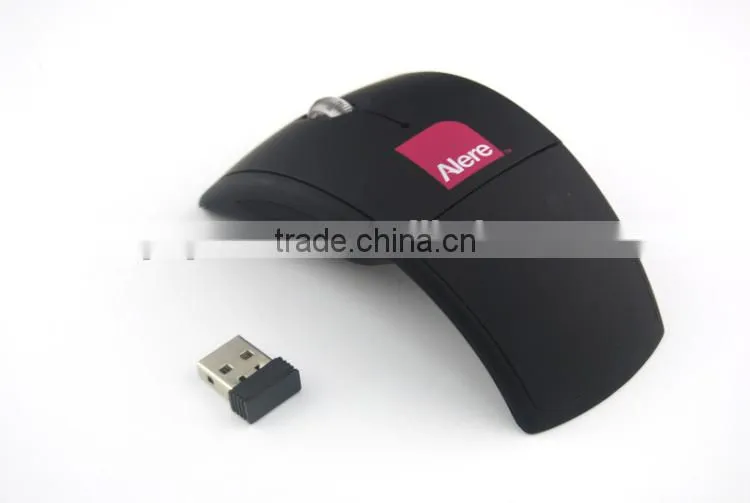 Computer Foldable Arc wireless webkey mouse as promotional gift