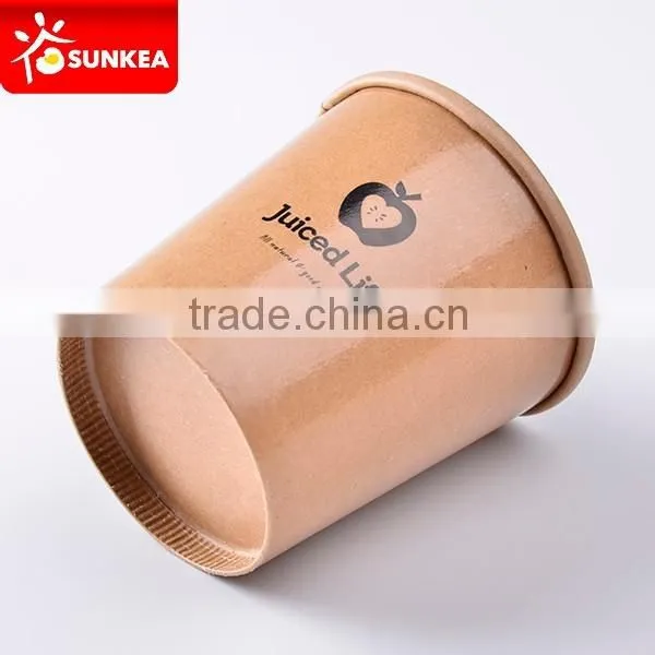 Double poly paper soup cups for soups