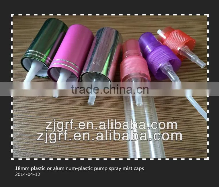 30ml plastic perfume plastic bottle cap with any color and any size