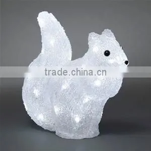 acrylic led 3d motif animal/mother baby polar bear christmas light