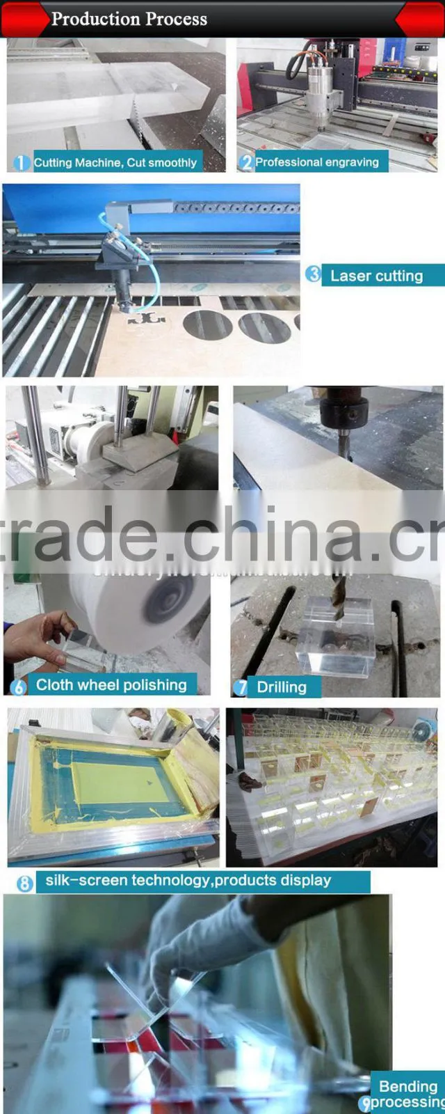 Made in China rectangle transperant acrylic keychain photo insert