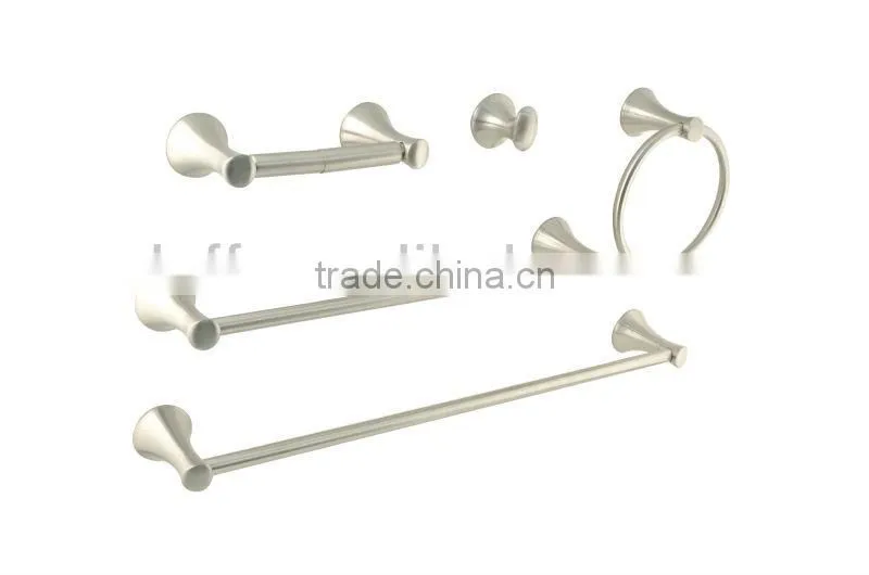 brushed nickel 5pcs Bath kits set