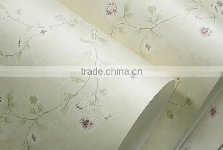 American design flower multicolored decoration home wallpaper