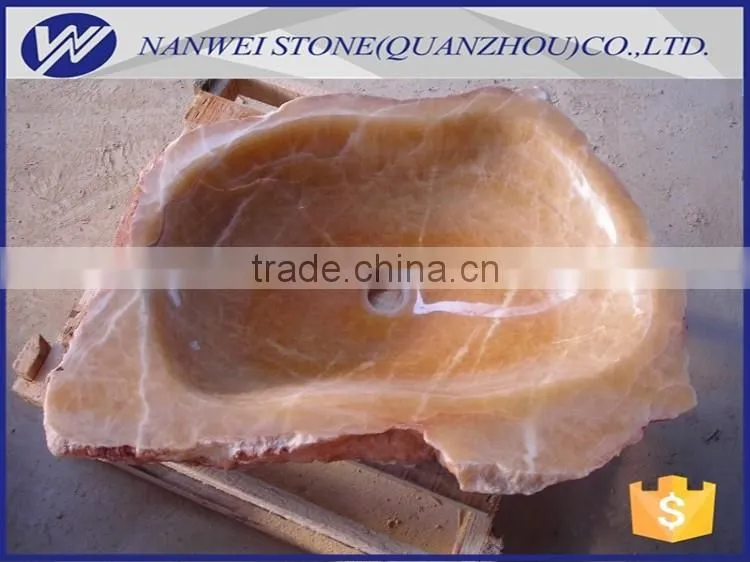 New design nature stone bathroom art wash basin
