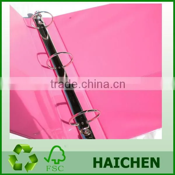 Supermarket PVC Ring Binder with 4 D metal ring mechanism