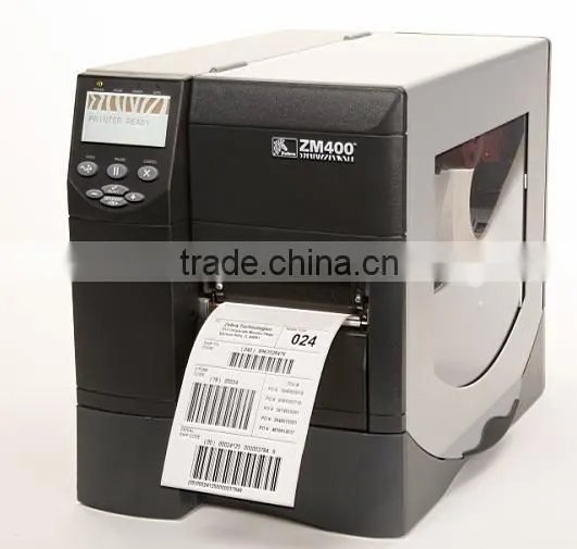Bizsoft Zebra ZM400 300DPI thermal label PET PVC lable direct thermal printer