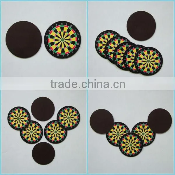 dartboard theme fridge magnet