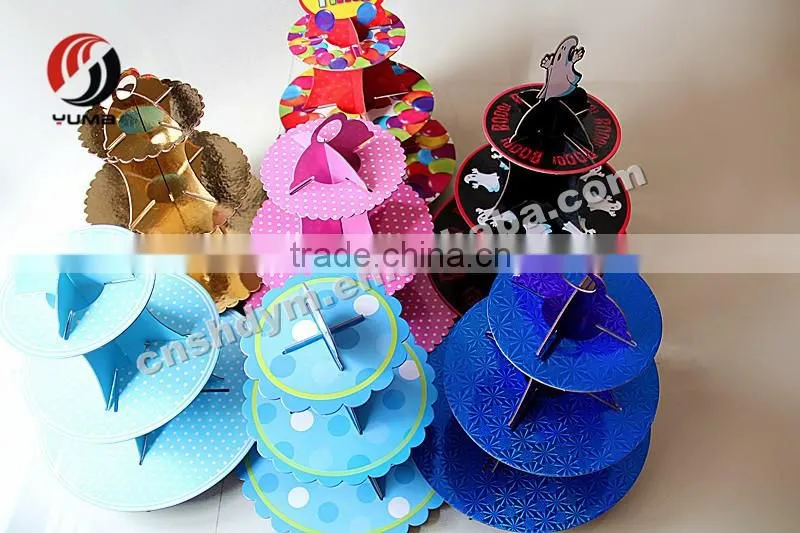 high quality cardboard wholesale cake stand