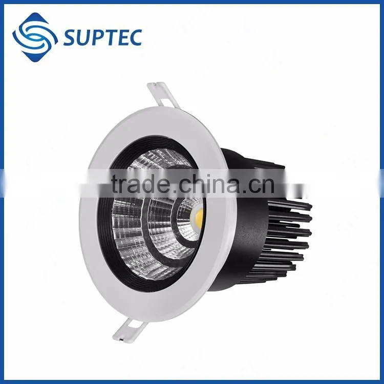 Tilt Adjustable Rotatable Dimmable COB LED Down light 7W 10W 15W 30W Recessed 220V 110V Reflector CreeCOB