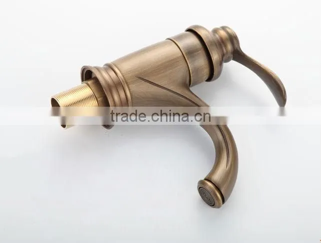 Single Lever Antique Faucets Basin Taps Mixer
