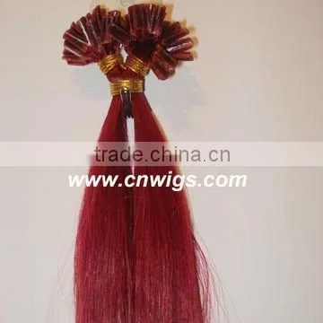 Best remy quality 18 100% nail u tip remy human hair extension