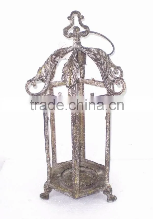 KS4385J- hexagon metal candle lantern