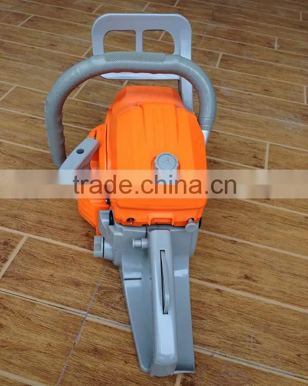 52cc orange and gray color gasoline chain saw 5200,oil chain saw