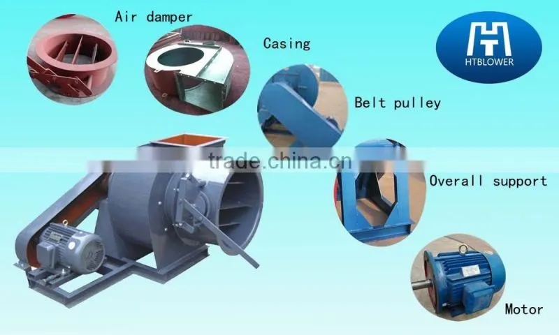 Anticorrosion melting furnace centrifugal blower