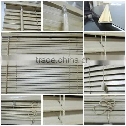 25 mm Wood Blinds to bring natural style at home & mini blinds