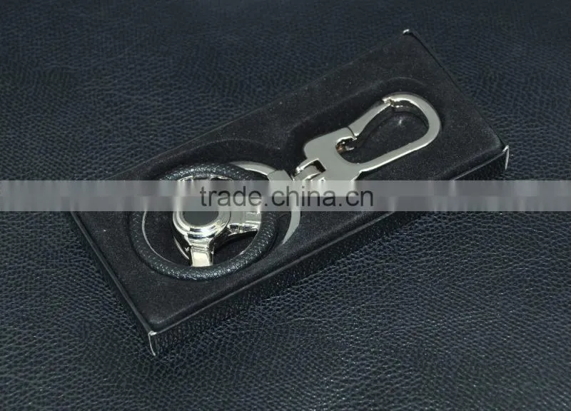 Fashion high quality carwheel shape metal keychain