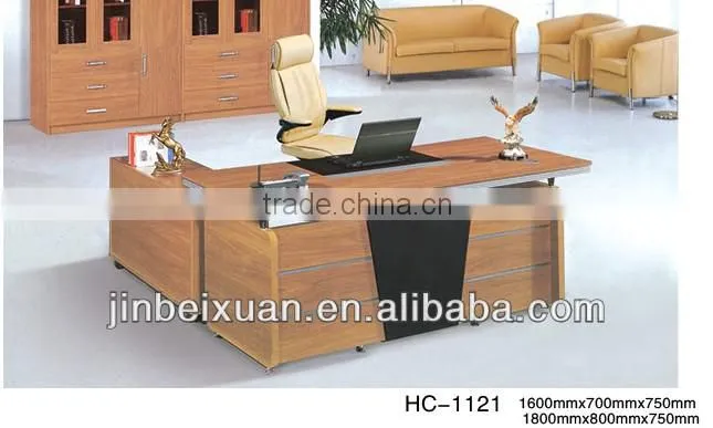 Executive office desk design wooden office desk HC-1121
