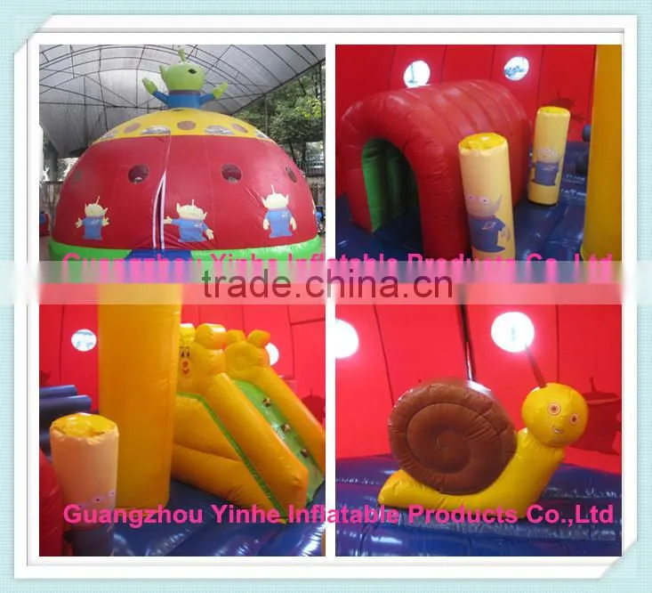 2015 new design inflatable aliens bouncer