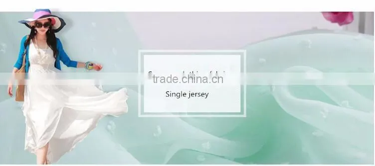 95% polyester 5%spandex single jersey,lycra fabric