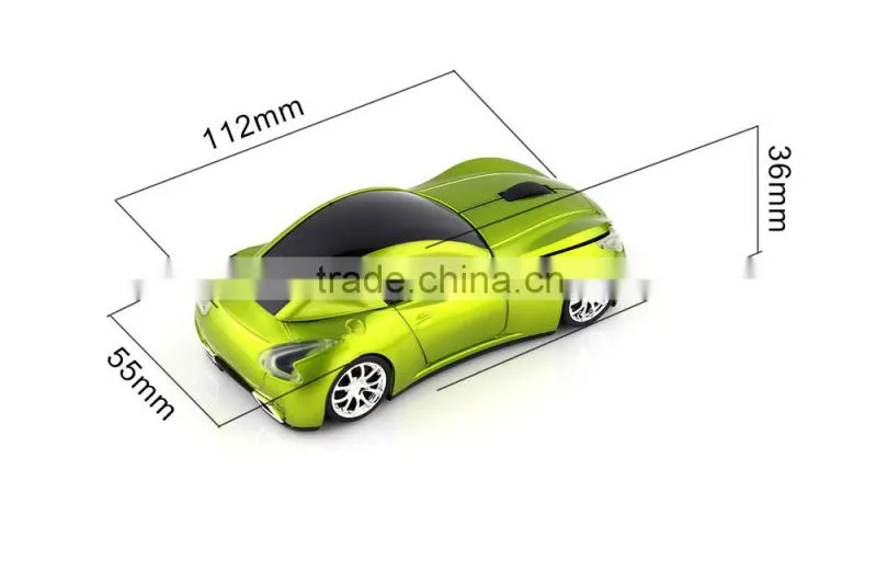 2.4Ghz Computer Wireless USB Mouse Car Shape