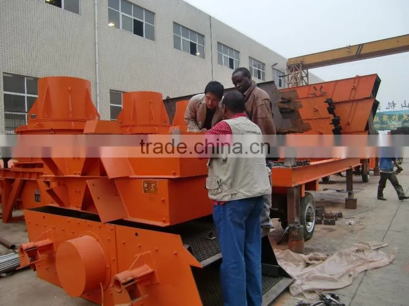 Advanced Double-pump Oil Lubrication System VSI Sand Making Mchine for Sale
