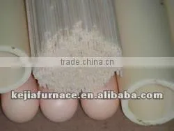 High purity99-99.7% ceramic high alumina Al2O3 pipe and tube with holes