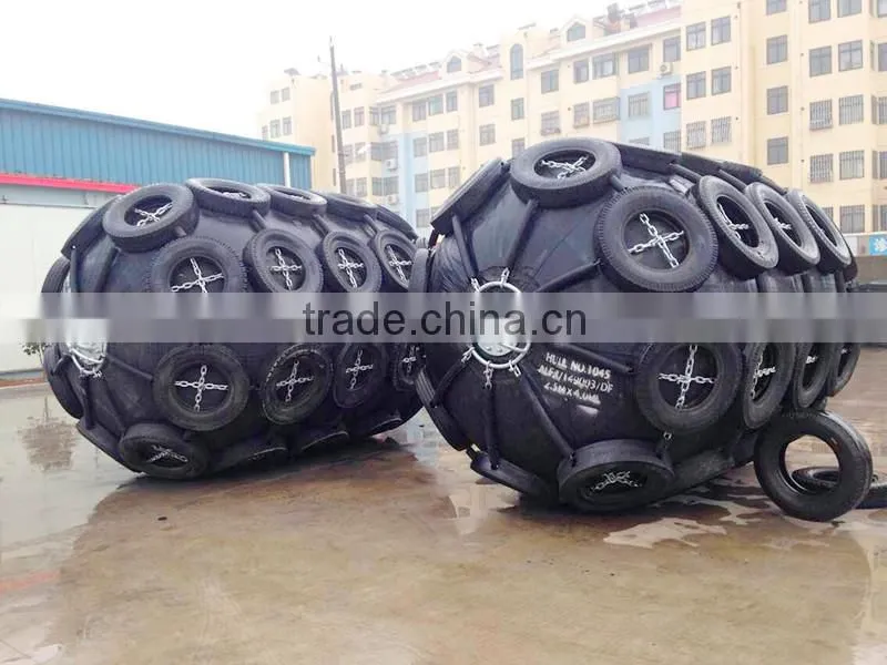 High Energy Absorption Vessel And Pier Protection Of Rubber Floating Yokohama Fender