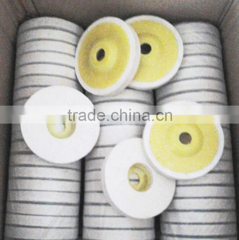 felt polishing wheel ,wool felt, hair felt ,wool round