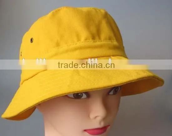 brushed CVC bucket hat,blank bucket hats