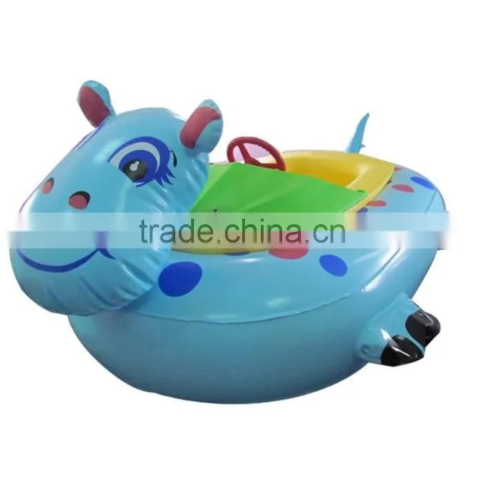 hot selling cheap commercial used inflatable kids and adults water electric bumper boat for sale