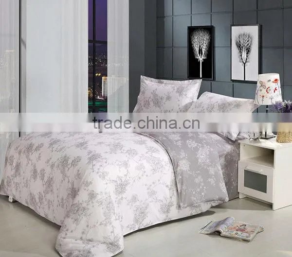 elegant design 100% cotton cheap and new design bed sheet in China