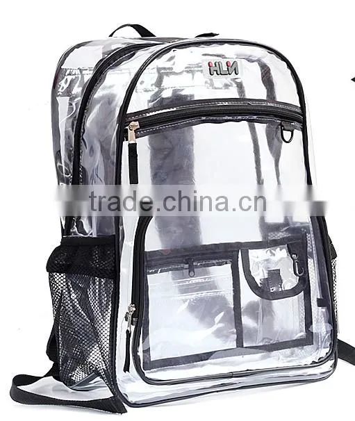 PVC Hot Bag Backpack Clean PVC bag Transparent Bag